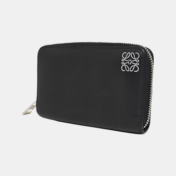 Calfskin Coin Purse Black