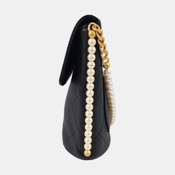 Quilted Calfskin Small Black