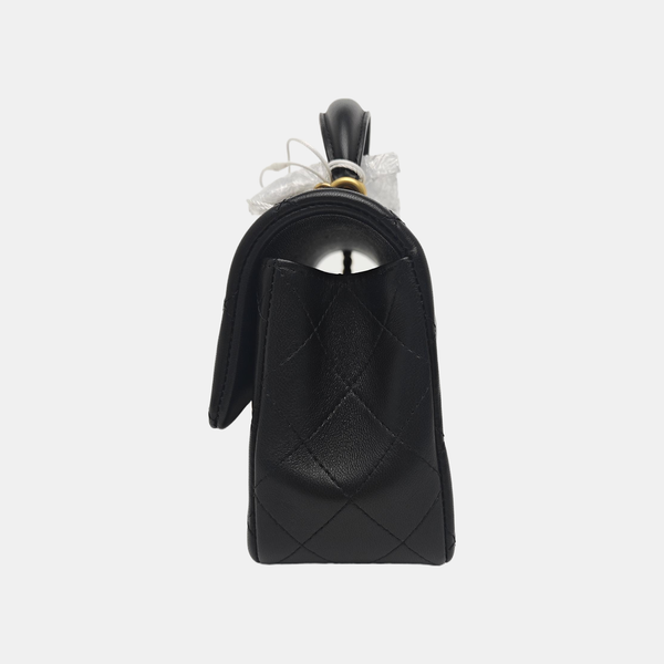 CLASSIC FLAP Mini Quilted Calfskin Black