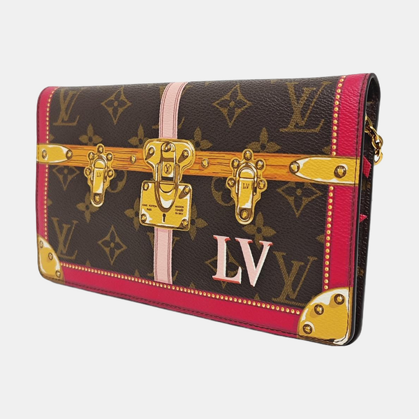 WEEK-END Monogram Coated Canvas Brown
