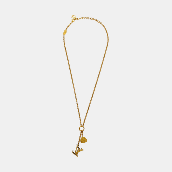 LV ICONIC Metal Gold Necklace