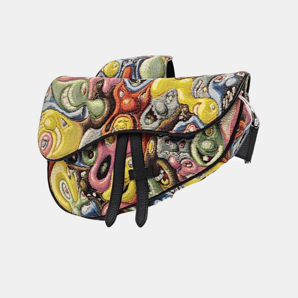 Dior And Kenny Scharf Fabric Multicolor