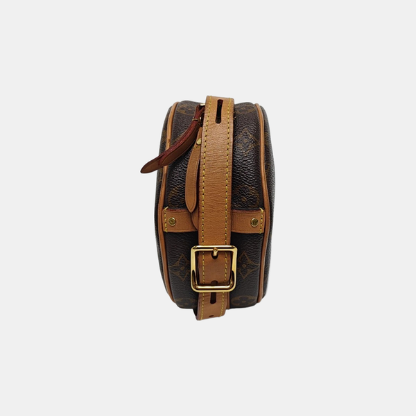 BOITE CHAPEAU PM Monogram Coated Canvas Brown