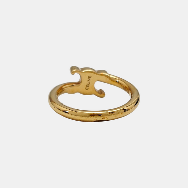 Metal Gold Ring HK 11