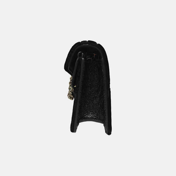 Dionysus Super Mini Monogram Velvet Black