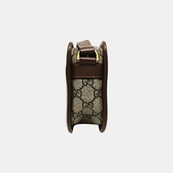 Bree Monogram Coated Canvas Beige