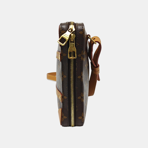 SOFT TRUNK PM Monogram Coated Canvas Brown