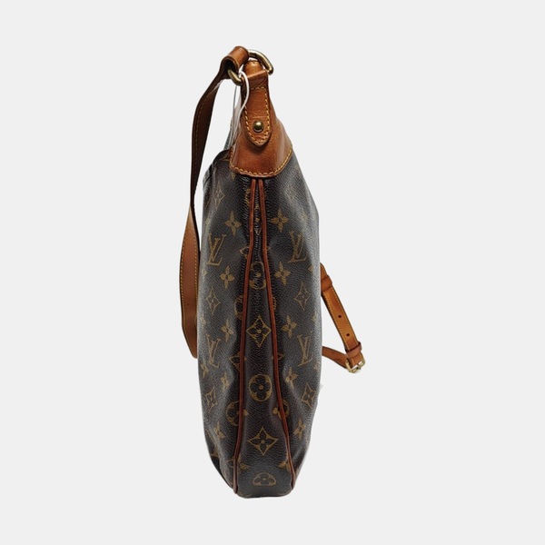 ODEON Monogram Coated Canvas Brown