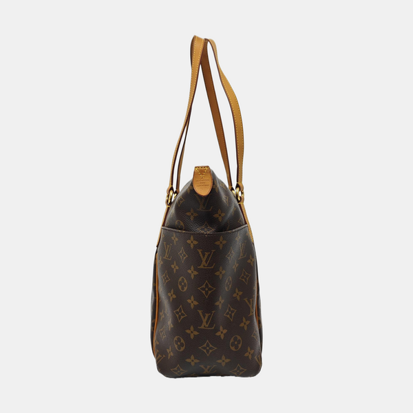 TOTALLY MM Monogram Coated Canvas Brown