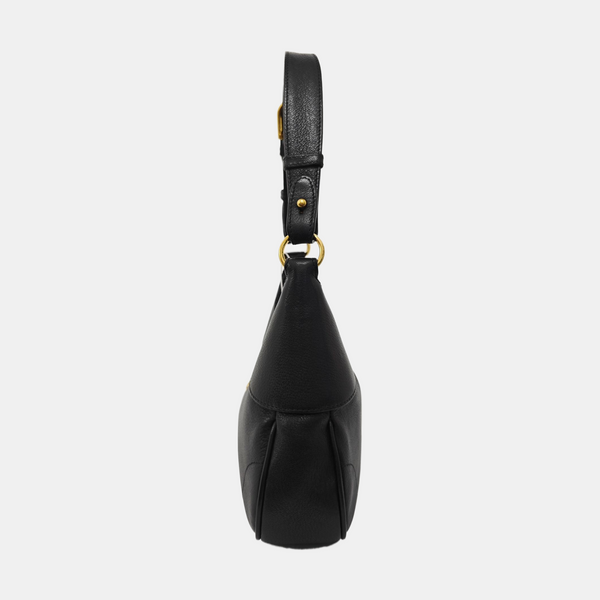 Aphrodite Small Calfskin Black