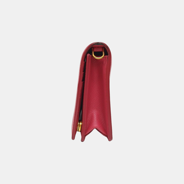 Calfskin Shoulder Bag Mini Red