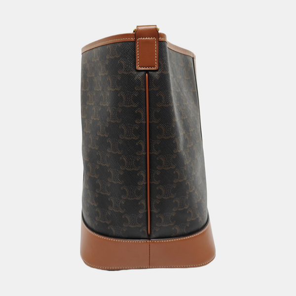 TRIOMPHE CANVAS Medium Coated Canvas Brown