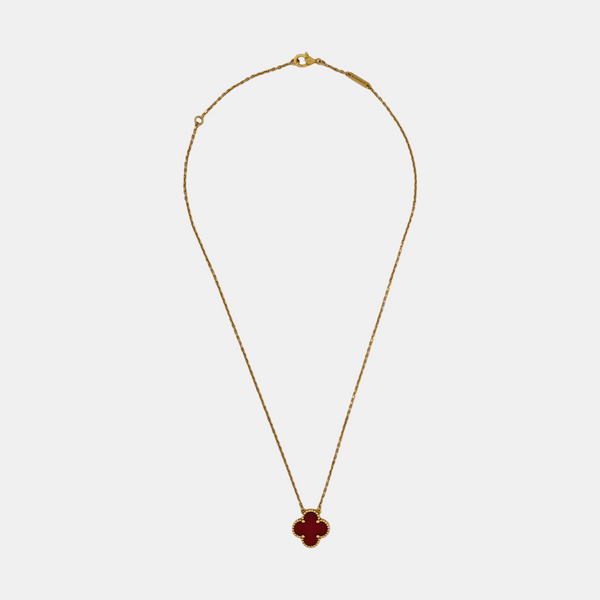 Vintage Alhambra 18k Gold Necklace