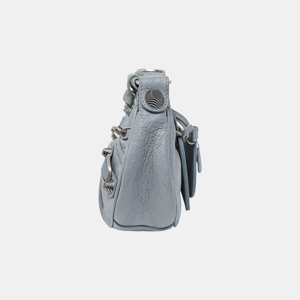 Le Cagole Mini Lambskin Blue