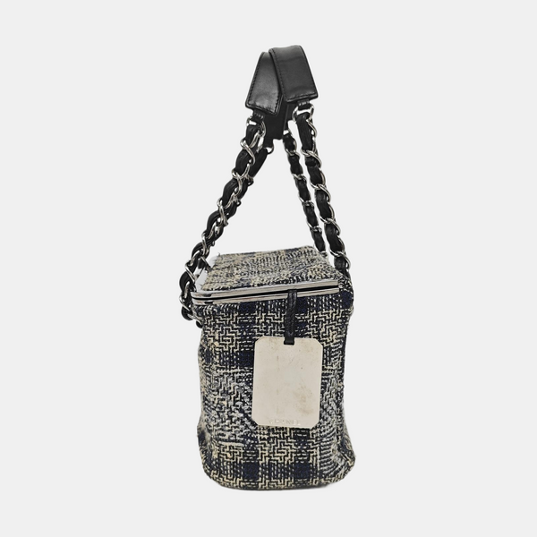 Fabric Top Handle Bag Multicolor