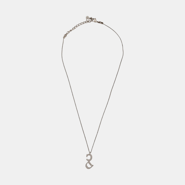 CD Swing Metal Silver Necklace