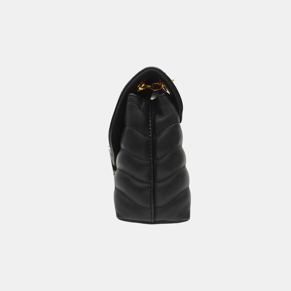 NEW WAVE Quilted Calfskin Black