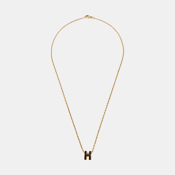 Pop H Metal Rose Gold Necklace