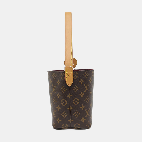 ALL IN Monogram Coated Canvas Brown