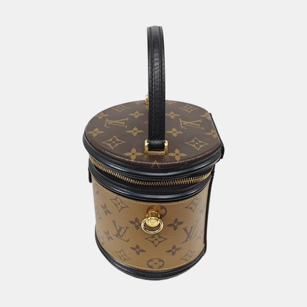 CANNES PM Monogram Coated Canvas Brown