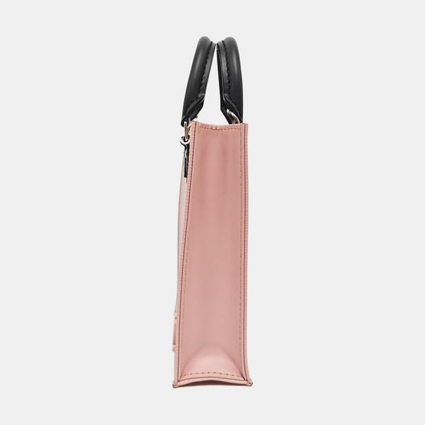 SAC PLAT Mini Epi Pink