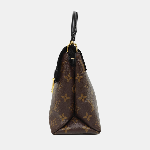 ONE HANDLE Monogram Coated Canvas Brown