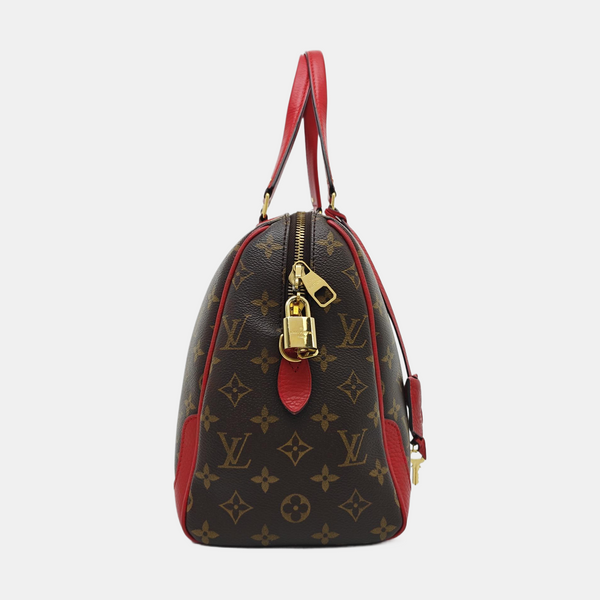 RETIRO NM Monogram Coated Canvas Brown