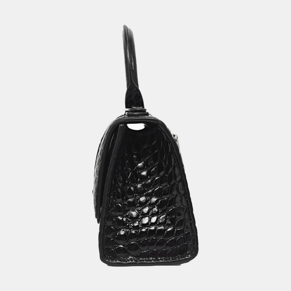 Hourglass XS Calfskin Black
