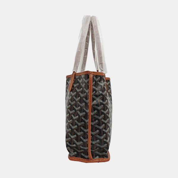 Anjou Coated Canvas Brown
