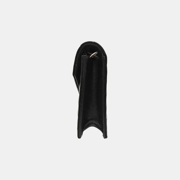 MONOGRAM Medium Chevron Calfskin Black