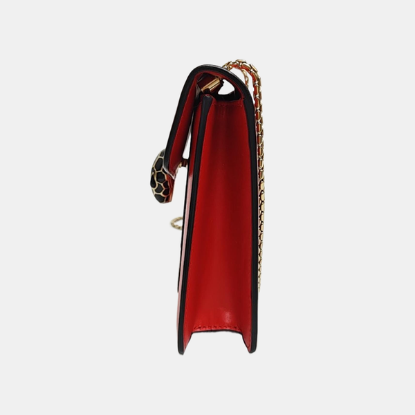 SERPENTI FOREVER Calfskin Red