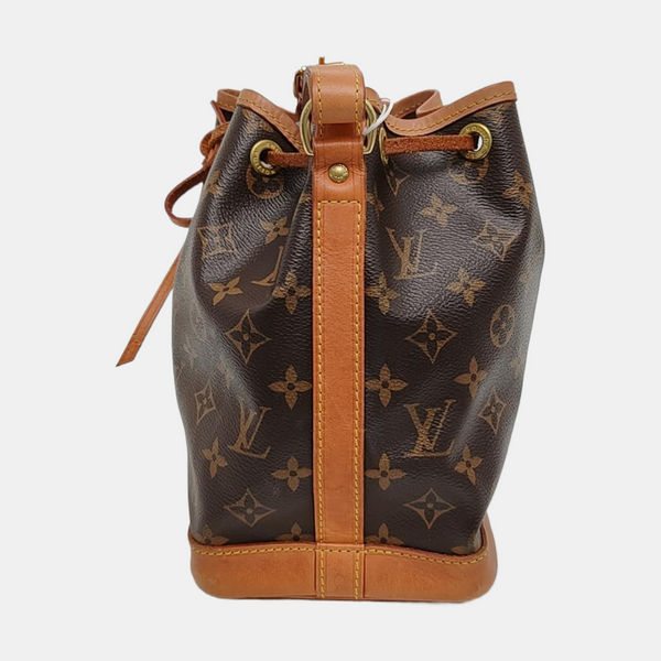 NOÉ BB Monogram Coated Canvas Brown