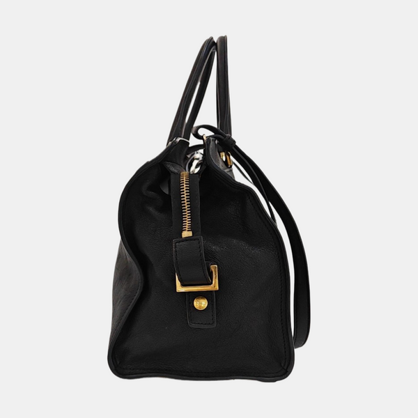 CHYC Y LIGNE Small Calfskin Black