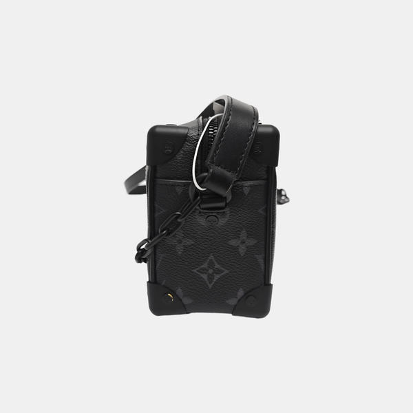 SOFT TRUNK Mini Monogram Coated Canvas Black
