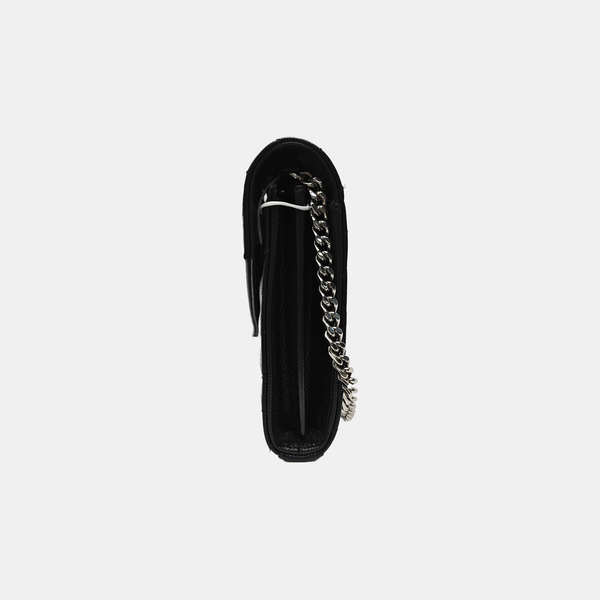 MONOGRAM Medium Chevron Calfskin Black