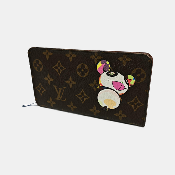 ZIPPY Monogram Coated Canvas Brown Wallet