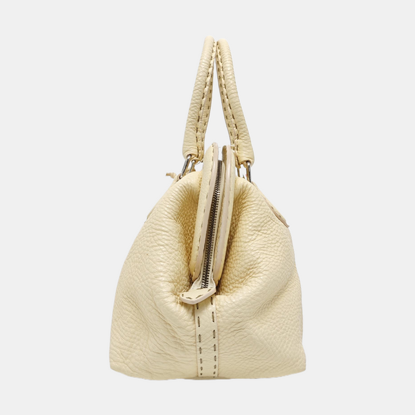 Selleria Quilted Calfskin Beige