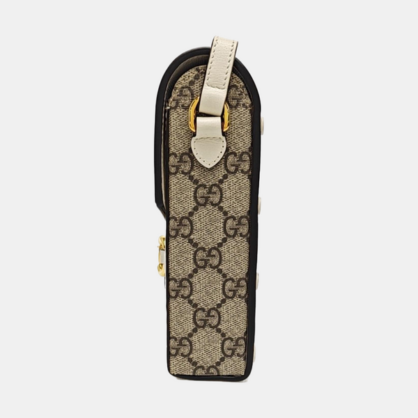 Horsebit 1955 Mini Coated Canvas Beige