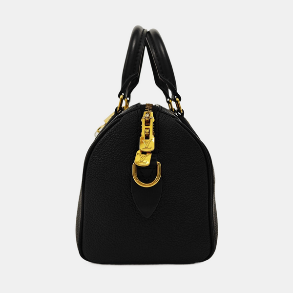 SPEEDY 20 Monogram Calfskin Black