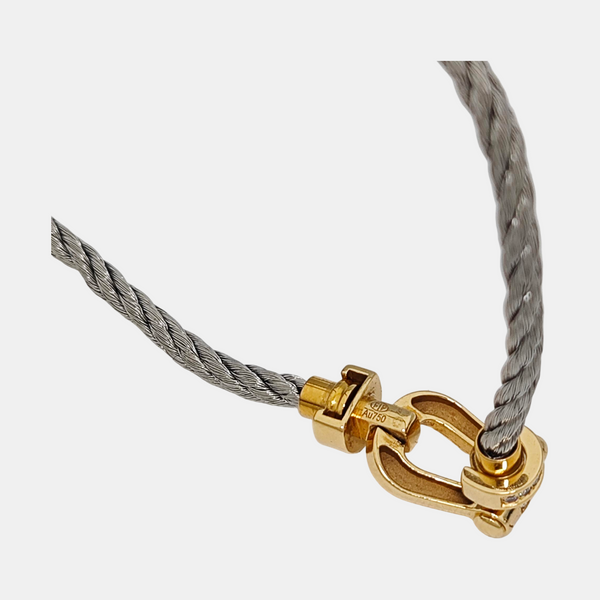 Force 10 Steel Silver Bracelet