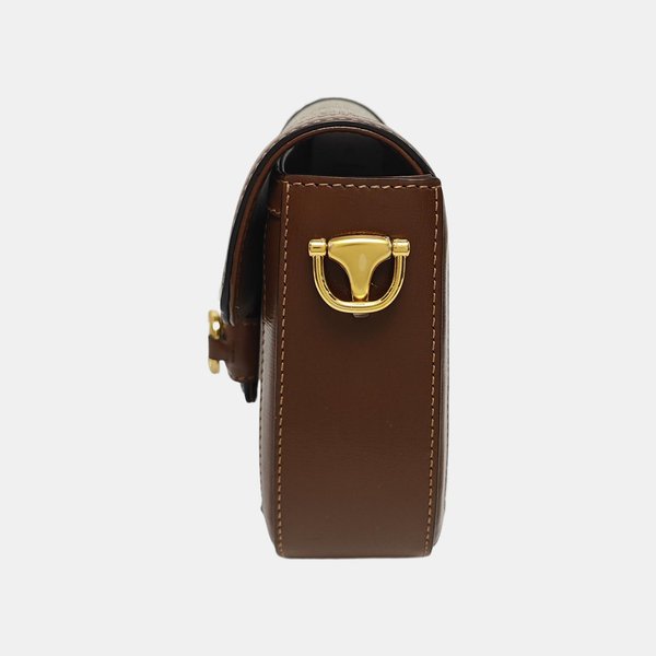 Horsebit 1955 Mini Coated Canvas Beige