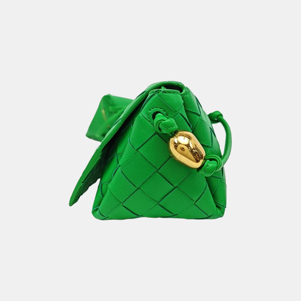 Lambskin Shoulder Bag Green