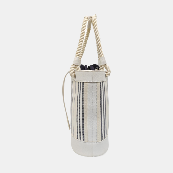 Canvas Bucket Bag Beige