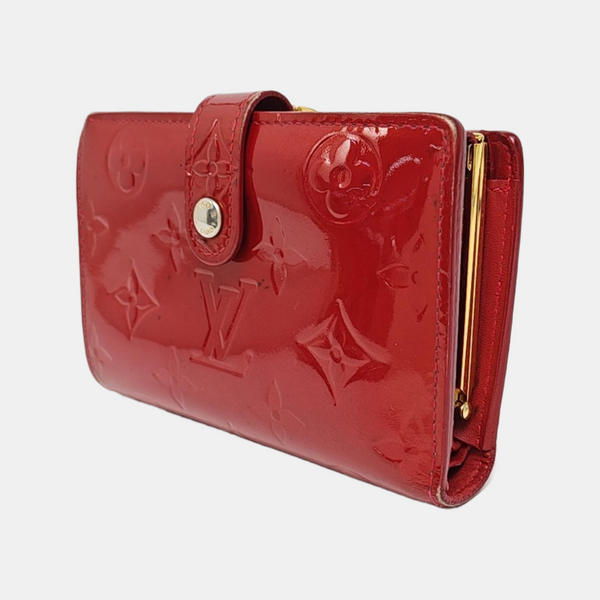 VIENNOIS Patent Leather Red Wallet