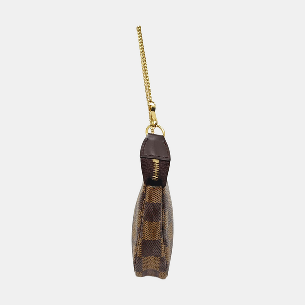 ACCESSOIRES MM Damier Ebene Coated Canvas Brown