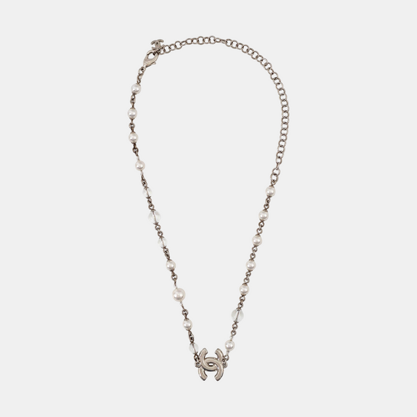 Metal White Necklace