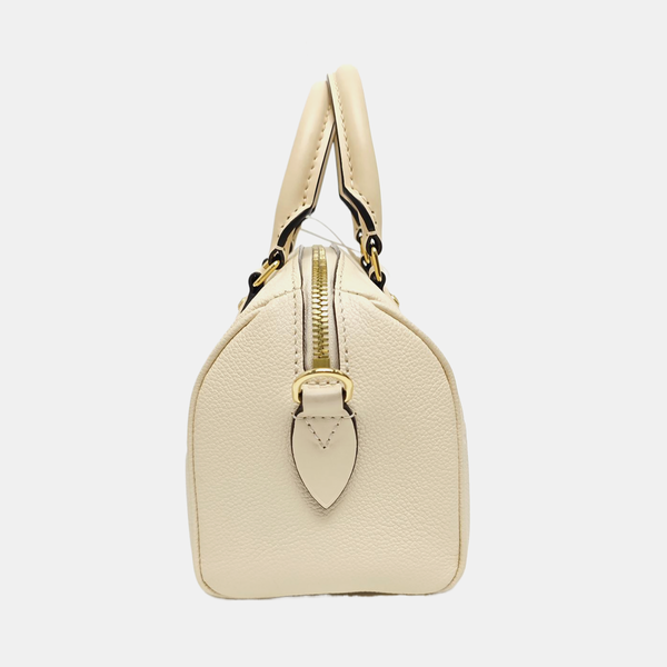 SPEEDY 20 Monogram Calfskin Beige