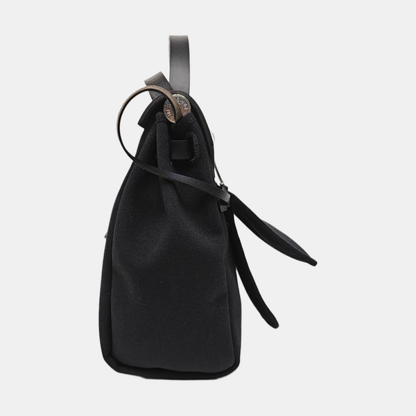 Authenticated pre-owned Herbag 31 Canvas Black - Shoulder Bag at Looply