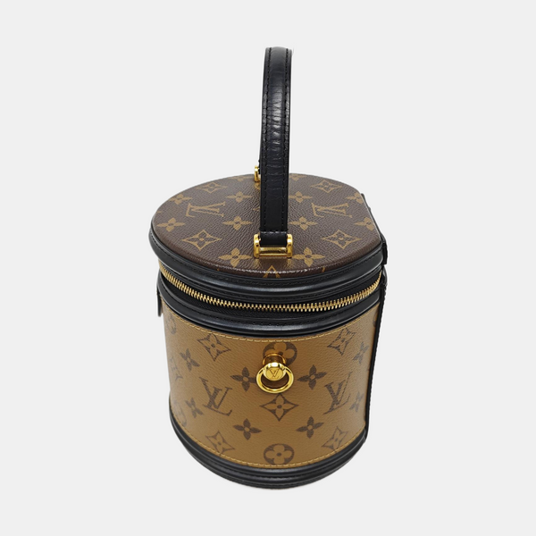 CANNES PM Monogram Coated Canvas Brown