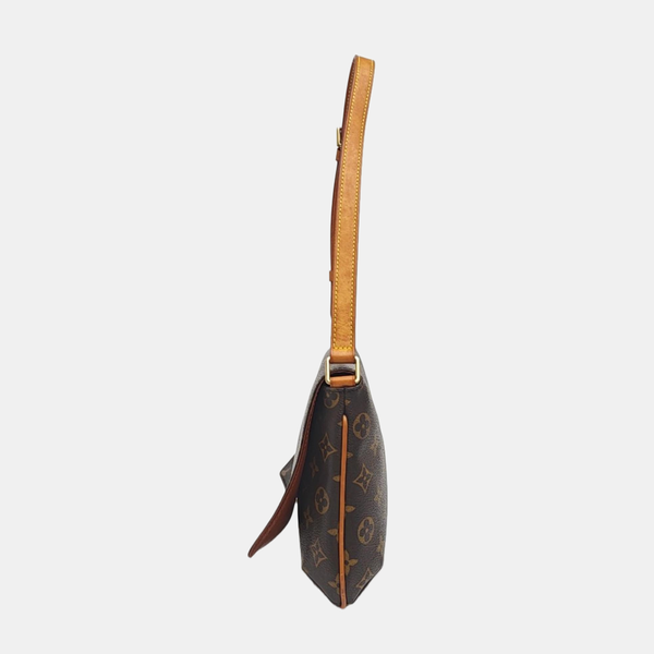 MUSETTE TANGO Monogram Coated Canvas Brown